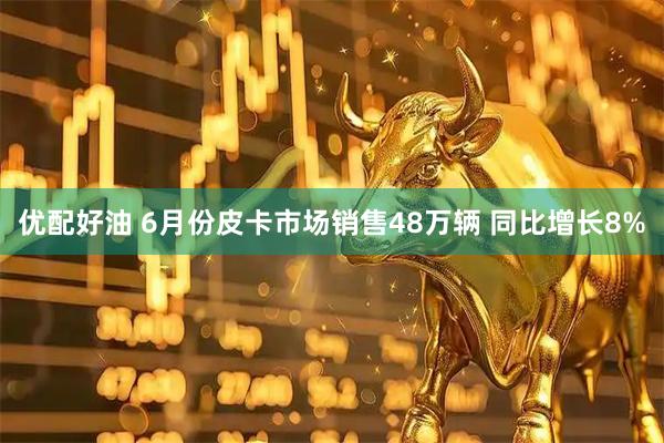 优配好油 6月份皮卡市场销售48万辆 同比增长8%
